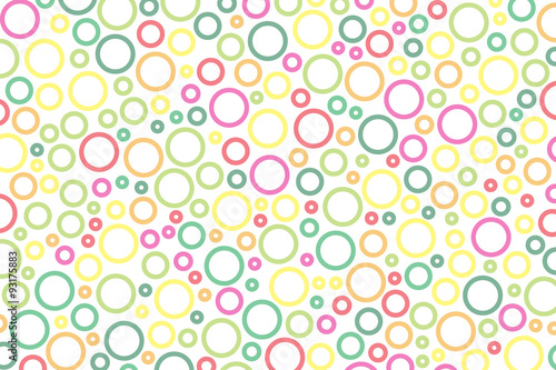 背景素材壁紙,円,丸,輪,サークル状,リング,環状,モザイク模様,ランダム,まだら,シンプル,単純,