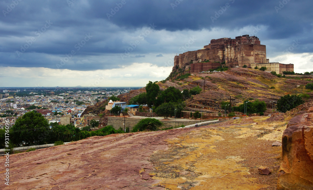 Fototapeta premium Fort Mehrangarh