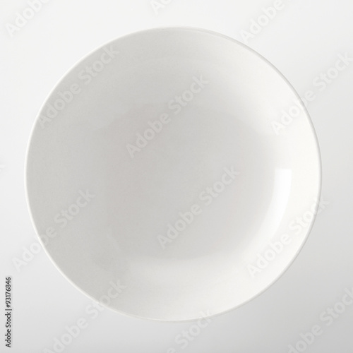 Valokuva Empty plain white generic bowl