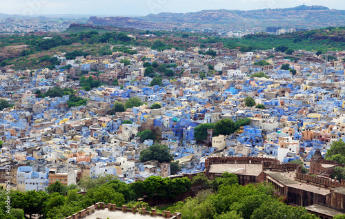 Jodhpur ville bleu