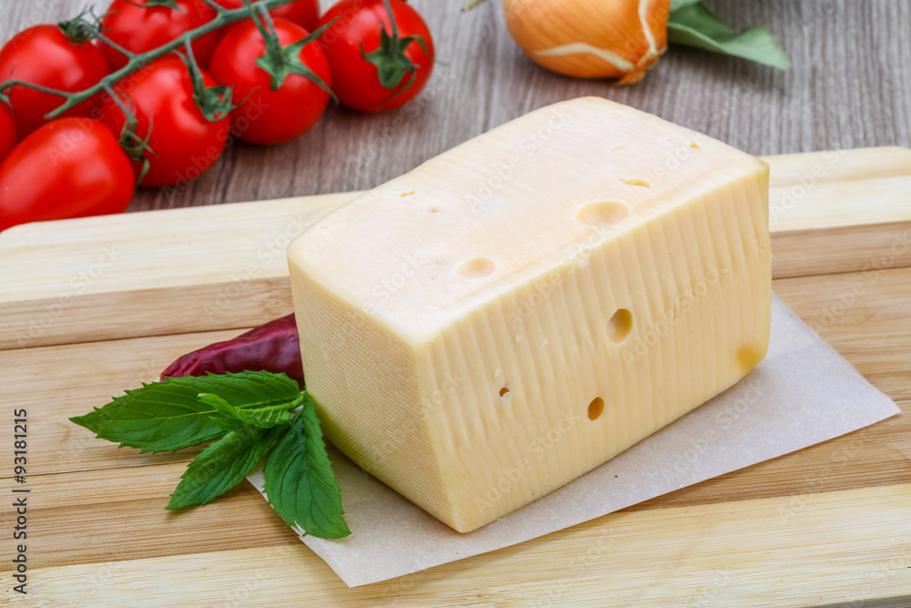 Yellow cheese brick Yellow cheese brick
