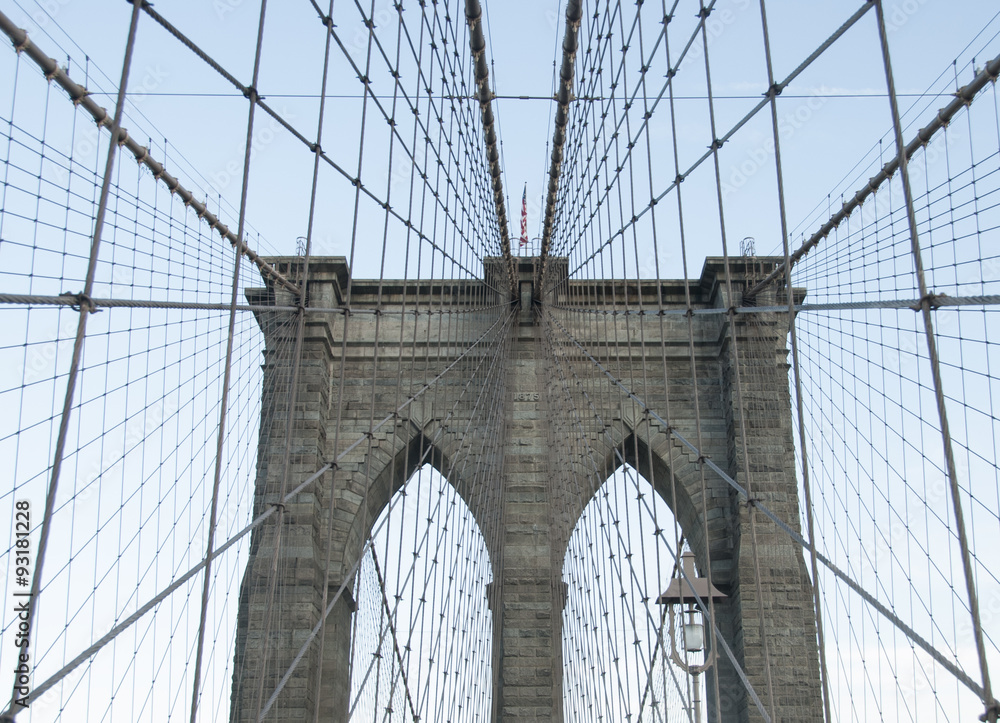Fototapeta premium Most Brookliński w Nowym Jorku.