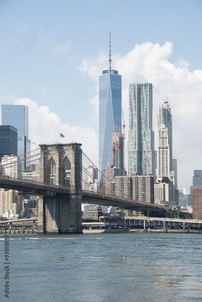Fototapeta premium Most Brookliński w Nowym Jorku.