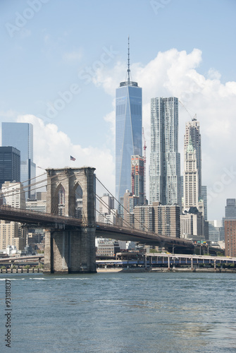 Brooklyn Bridge in New York City. © tonisalado