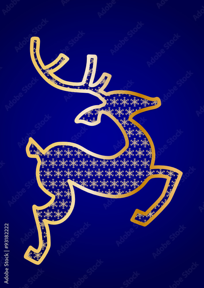 Fototapeta premium Weihnachtskarte