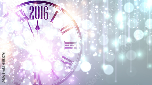 2016 New Year background.
