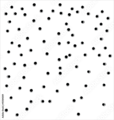 Bullet holes