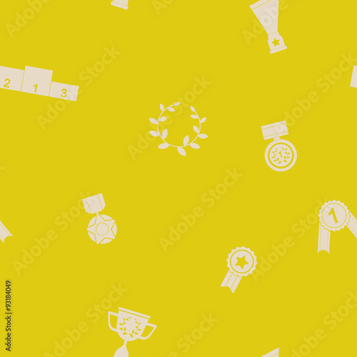 seamless background with  awards for your design