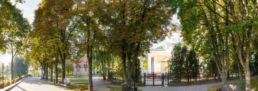 Obraz premium Gomel - October 1: Gomel Palace and Park Ensemble Rumyantsev Pas