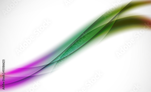 Colorful wave line, abstract background with light and shadow