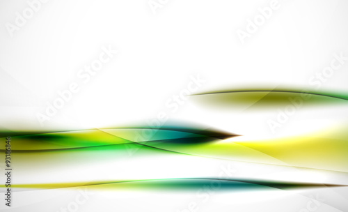 Colorful wave line, abstract background with light and shadow