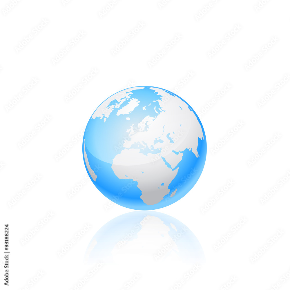 Globe. Vector Illustration