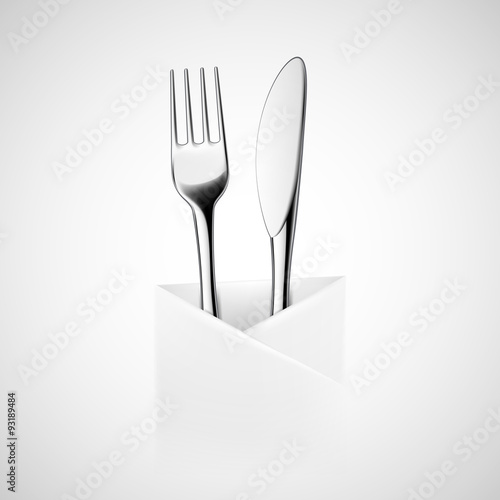 Fork and knife