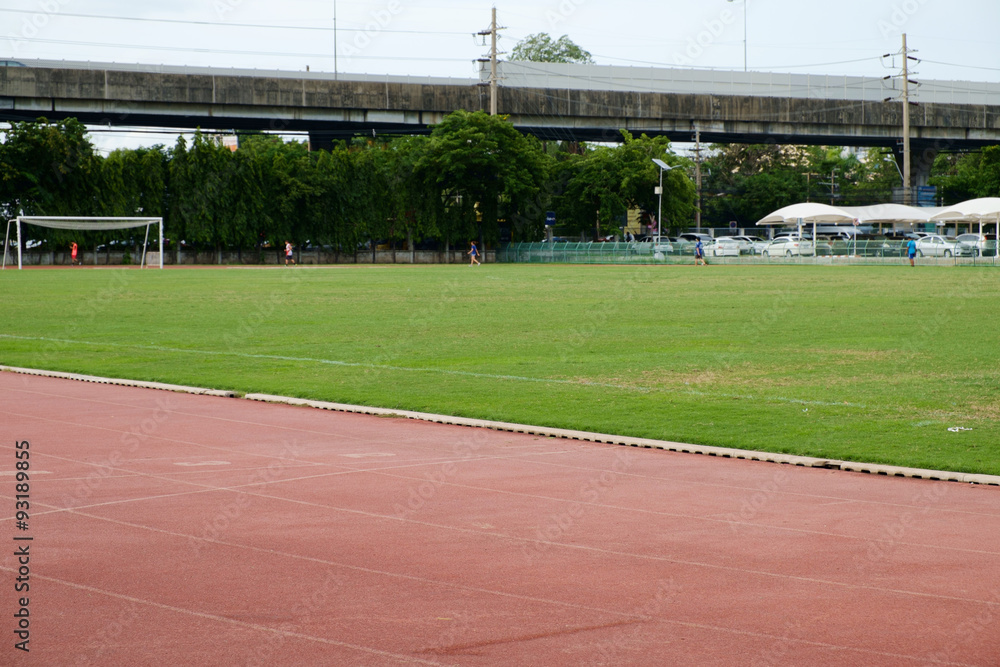 Obraz premium Bieżnia