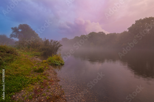 Herbstlicher Abend im Naturschutzgebiet Pfingstanger, Halle/Saale