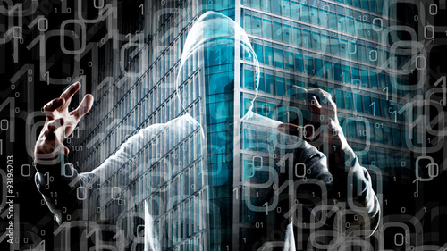 New technology spy attack, hacker steal data