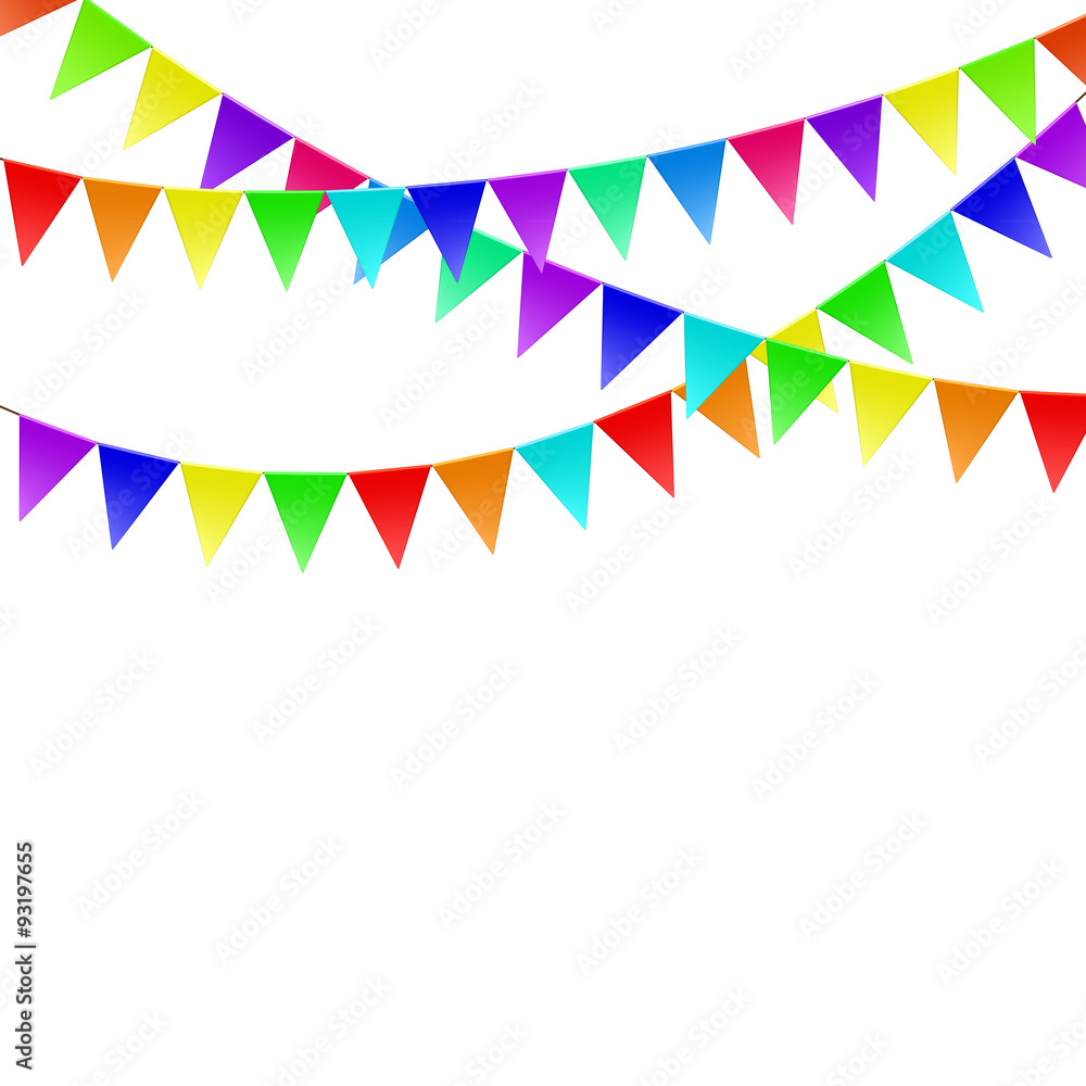 Colorful flags Colorful flags