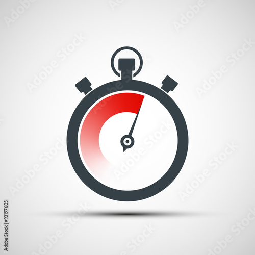 Logo sports stopwatch.
