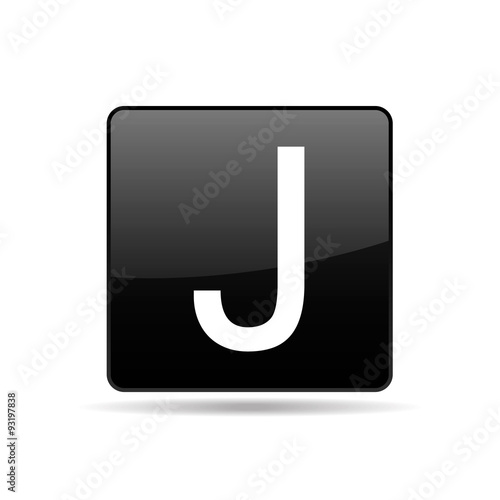 vector icon of letter