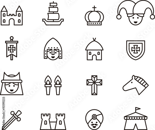 MEDIEVAL icons