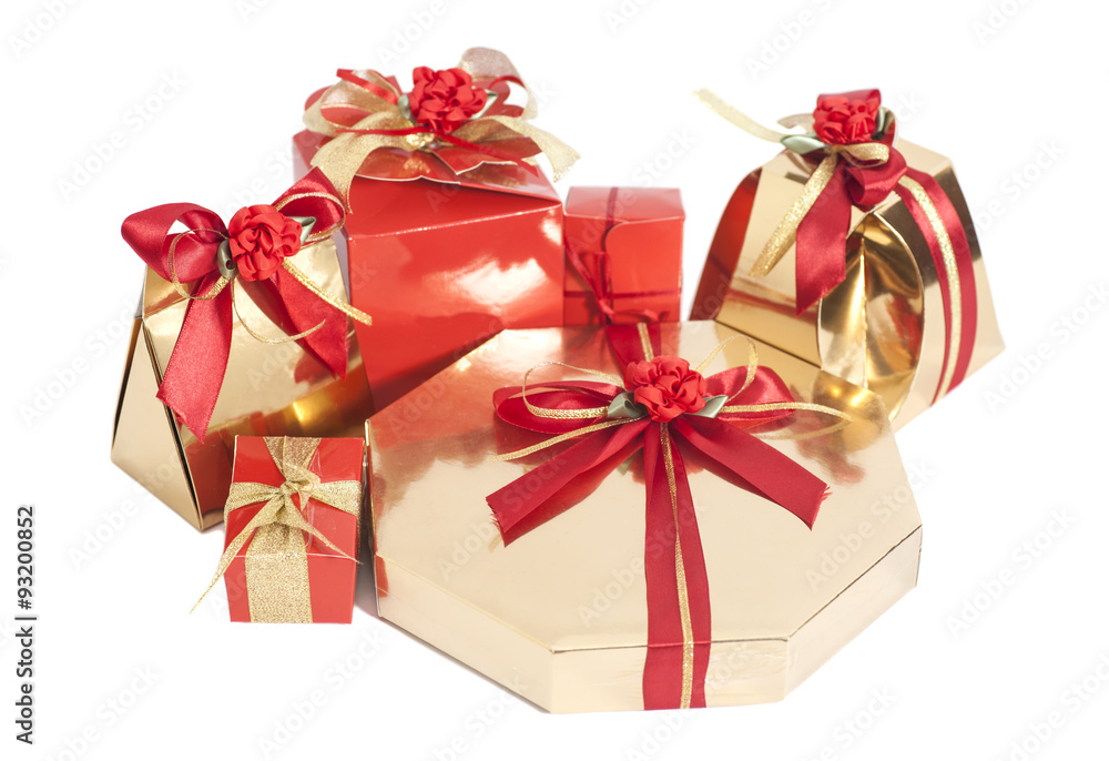 Obraz premium Christmas gift box