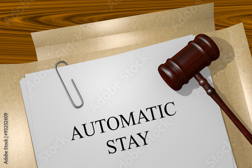 Canvas Print AUTOMATIC STAY concept
