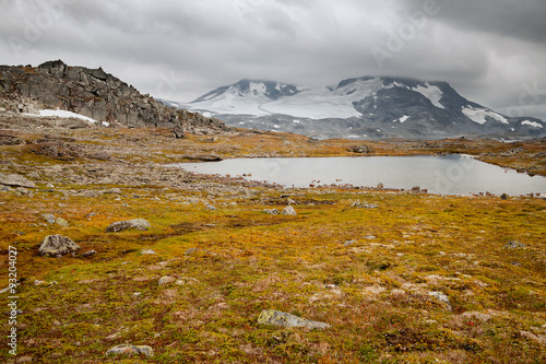 Gebirgslandschaft in Norwegen