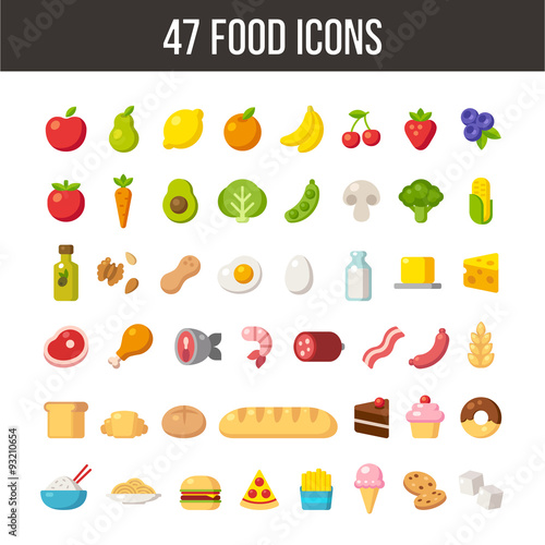 Food icons
