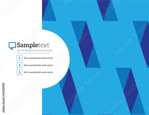 Abstract geometric background with polygons. Infographics Vector illustration for business presentation