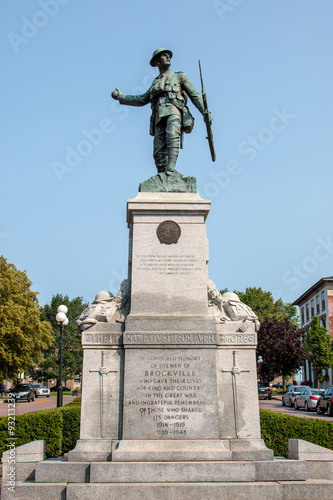 Brockville War Memorial Ontario Canada