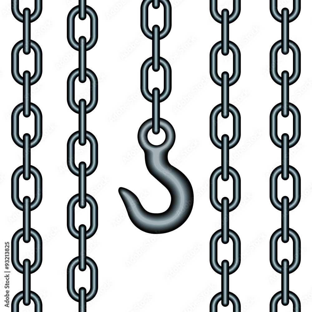 Hook and chains Hook and chains