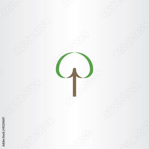 tree vector sign element icon