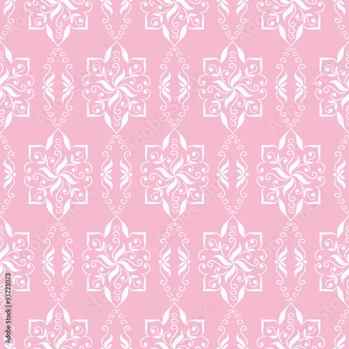 White texture on pink.