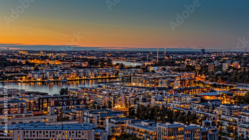 Autumn Sunset, Stockholm, Sweden © Kevin Cho
