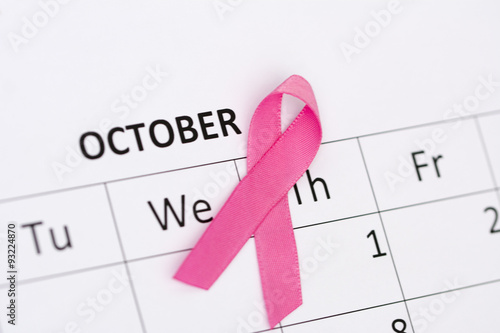 octubre mes de la concienciacion sobre el cancer de mama photo