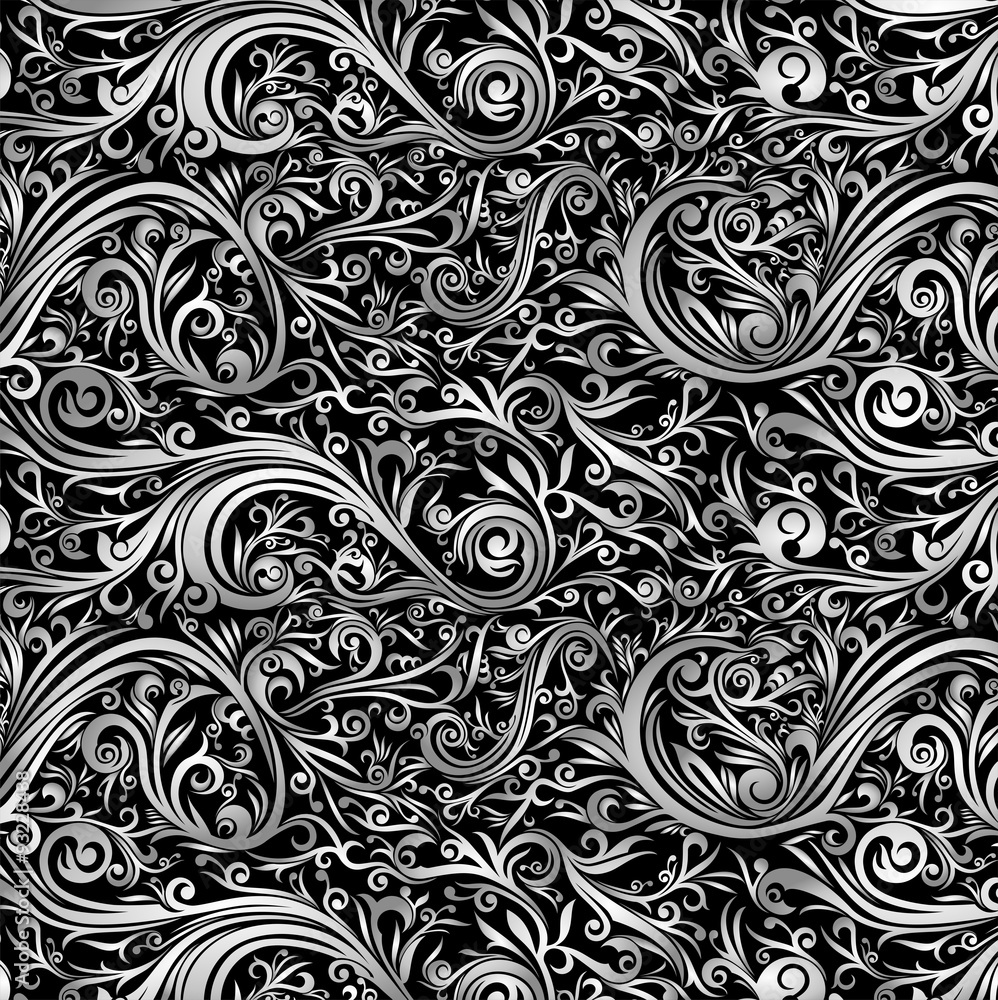 Wallpaper Abstract Batik Black White Swirl Wallpaper Abstract Batik Black White Swirl