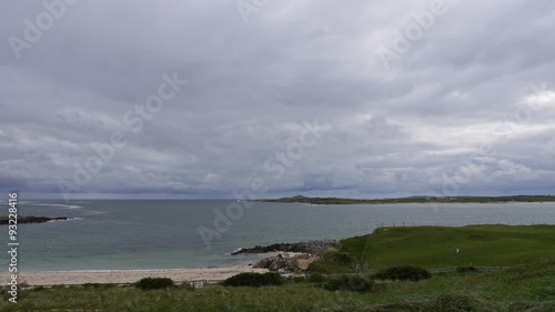 Wallpaper Mural Storm Clouds at the beach at Clifden Bay,  in western Ireland. HD 1080p timelapse. Torontodigital.ca