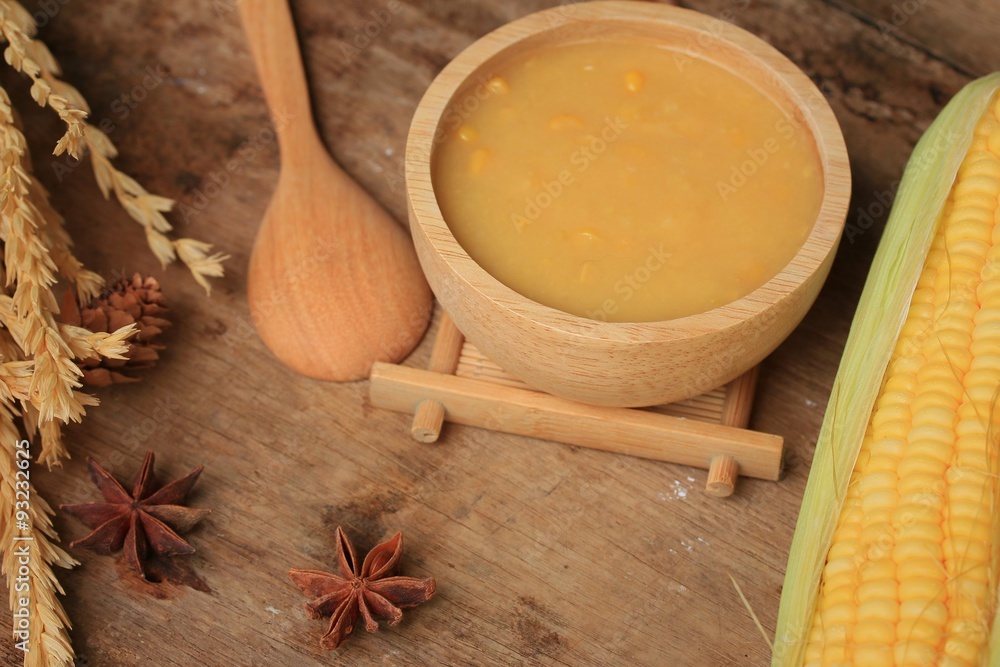 Corn soup Corn soup
