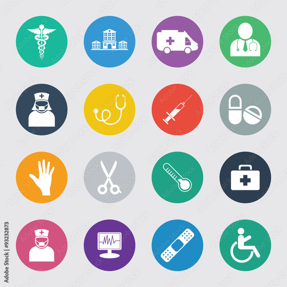 Medical icons set Medical icons set