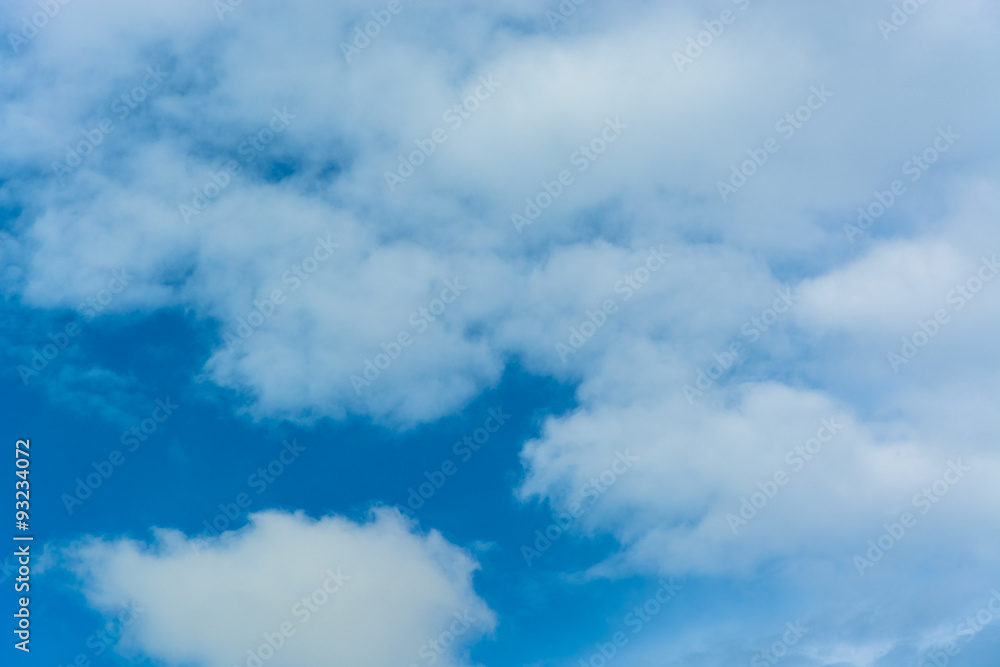 Fototapeta premium Clouds with blue sky