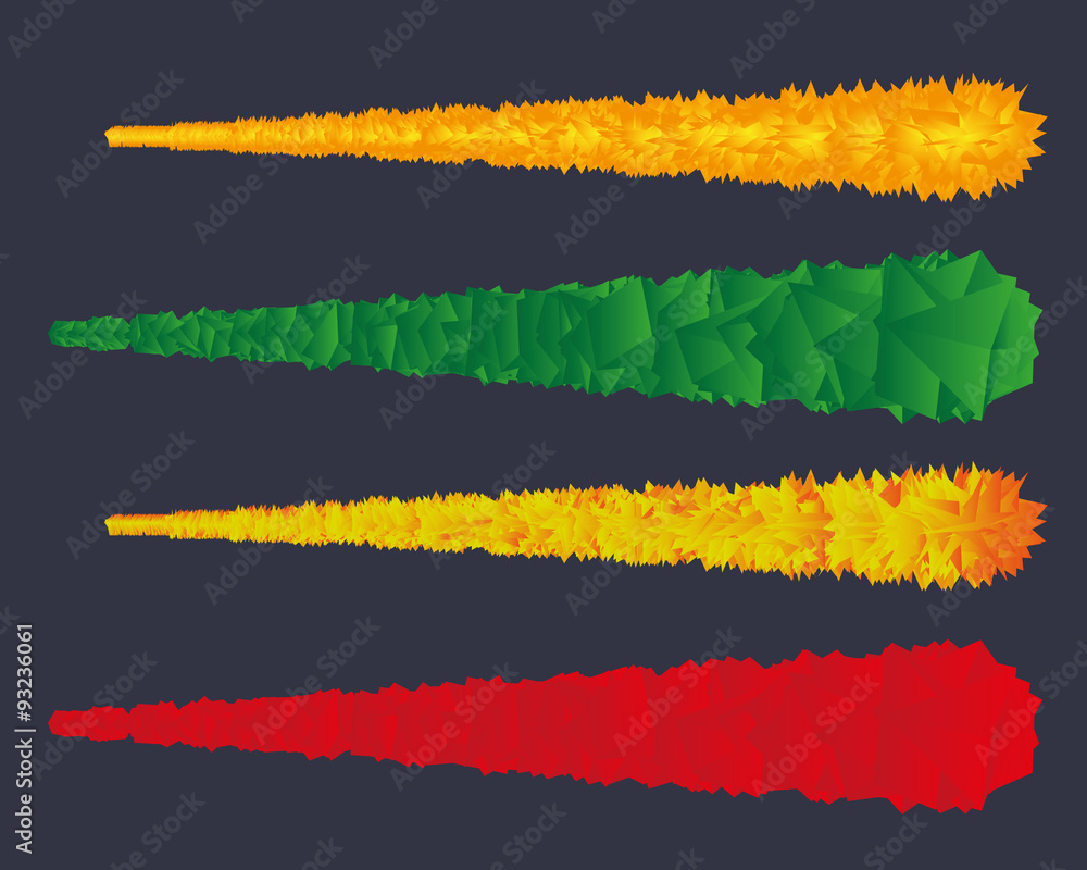 Obraz premium Abstract flows