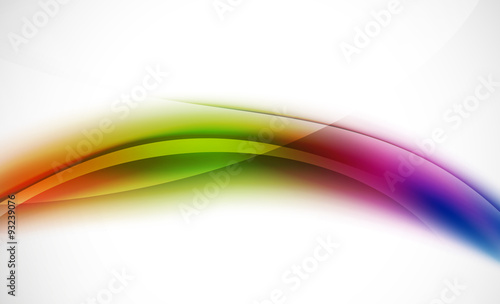 Colorful wave line  abstract background with light and shadow