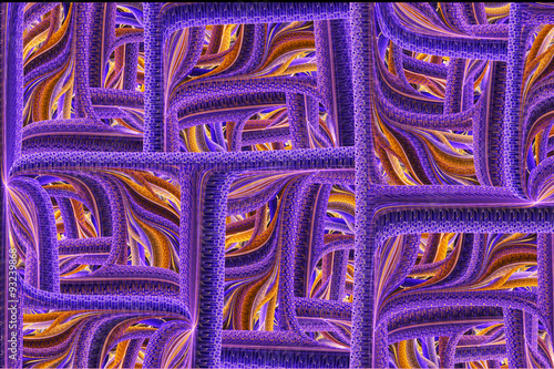 abstract fractal background for creative design