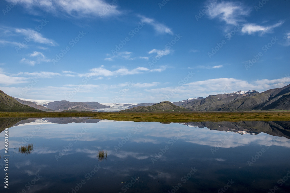 Riflessi di un paesaggio islandese