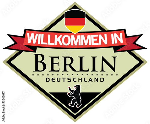 berlin germany sticker