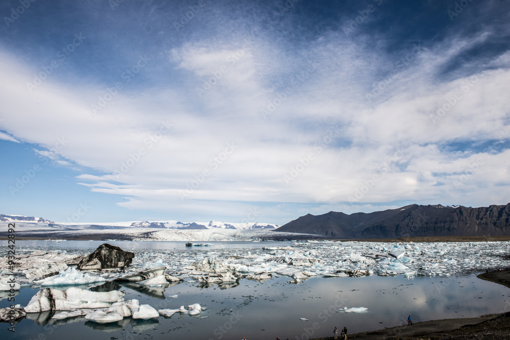 Fototapeta premium Jökulsárlón Iceberg Lagoon