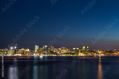 Halifax Skyline at Night © mikecleggphoto