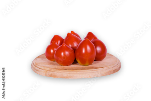 tomatoes on the board