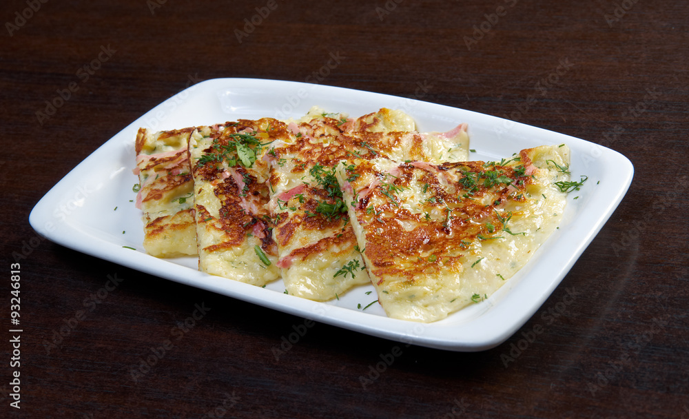 Fritters with Ham Fritters with Ham