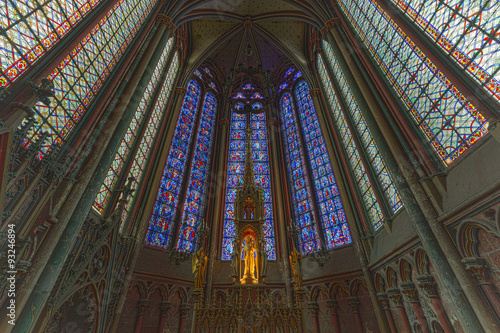 Inside the Cathedral of Amiens, France, A World Heritage Site © maartenhoek